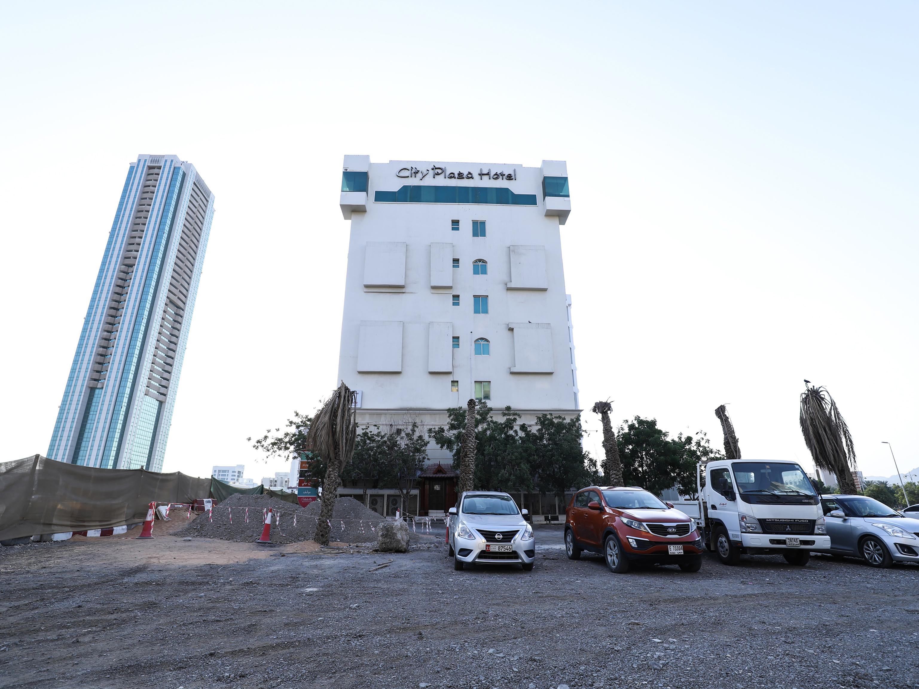 פוג'יירה City Plaza Hotel מראה חיצוני תמונה